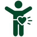 Person icon with heart symbol