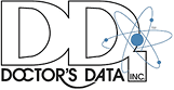 Doctor's Data logo with atomic design